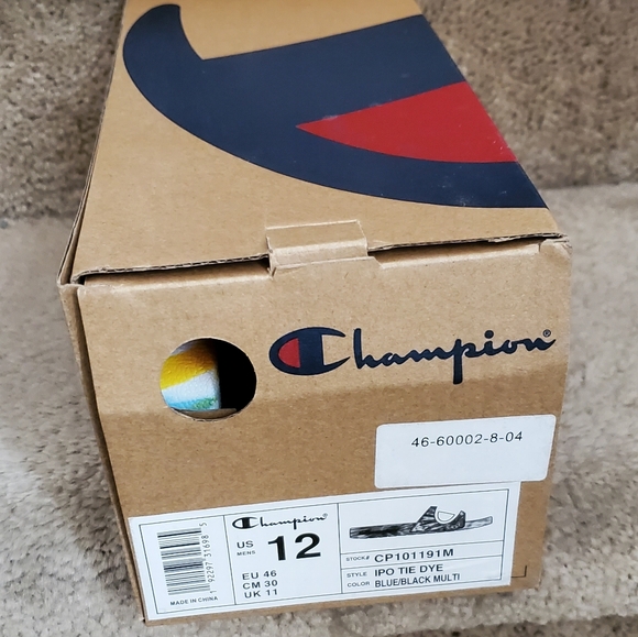 NWT Champion Tie Dye Slides - Picture 4 of 4